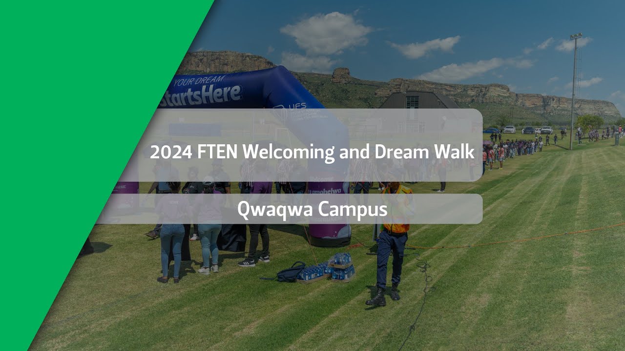 UFS Welcomes 2024 First-Time Entering Students at the Qwaqwa Campus