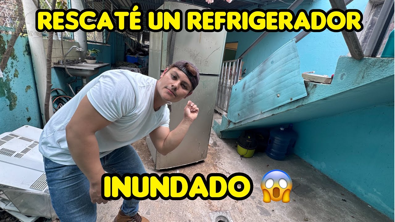Así puedes rescatar un refrigerador que se inundó 
