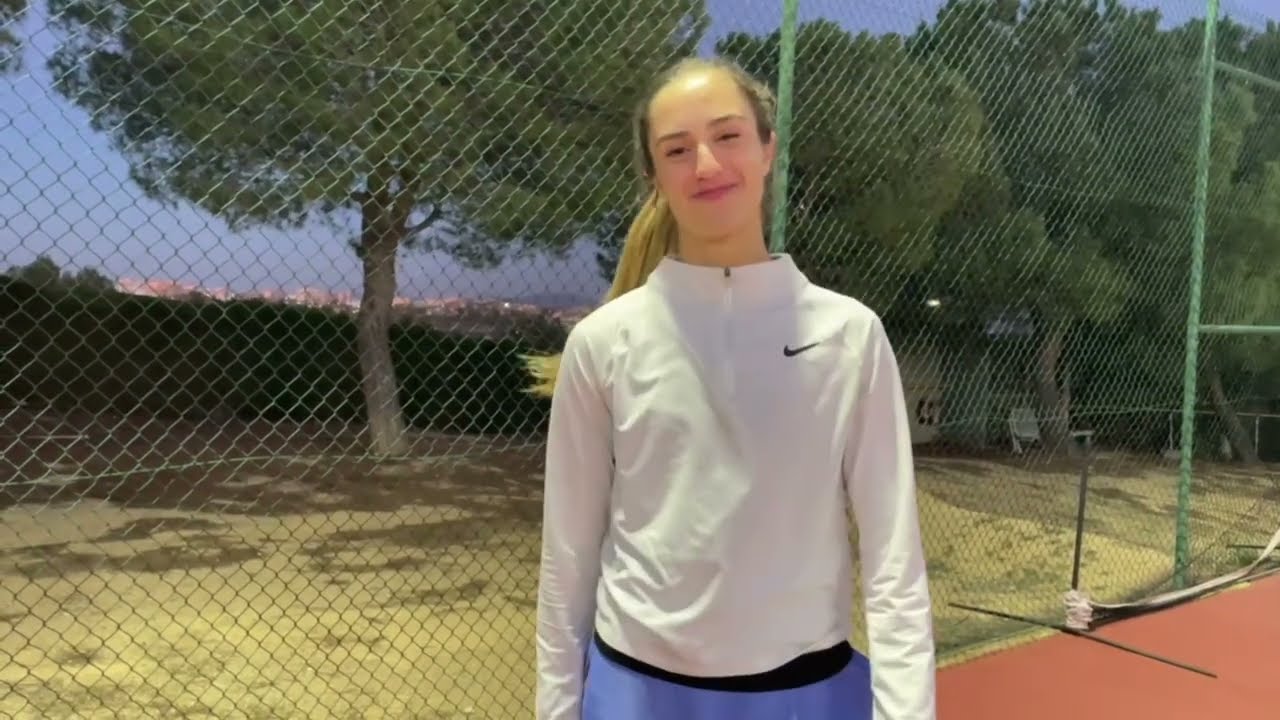 Isona Arnaus - College tennis recruiting video Fall 2024