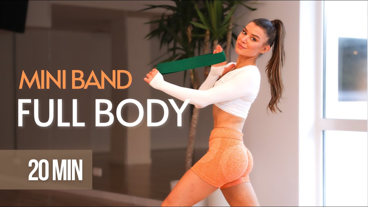 20 MIN FULL BODY WORKOUT | Mini Band | Home Workout | trening całego ciała z gumą  | Julia Mazur
