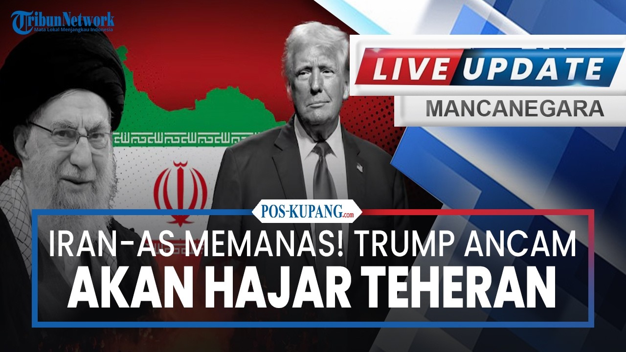 🔴Iran-AS Makin Memanas! Trump Ancam Akan Hajar Teheran hingga Rudal Iran Bisa Hancurkan AS & Israel