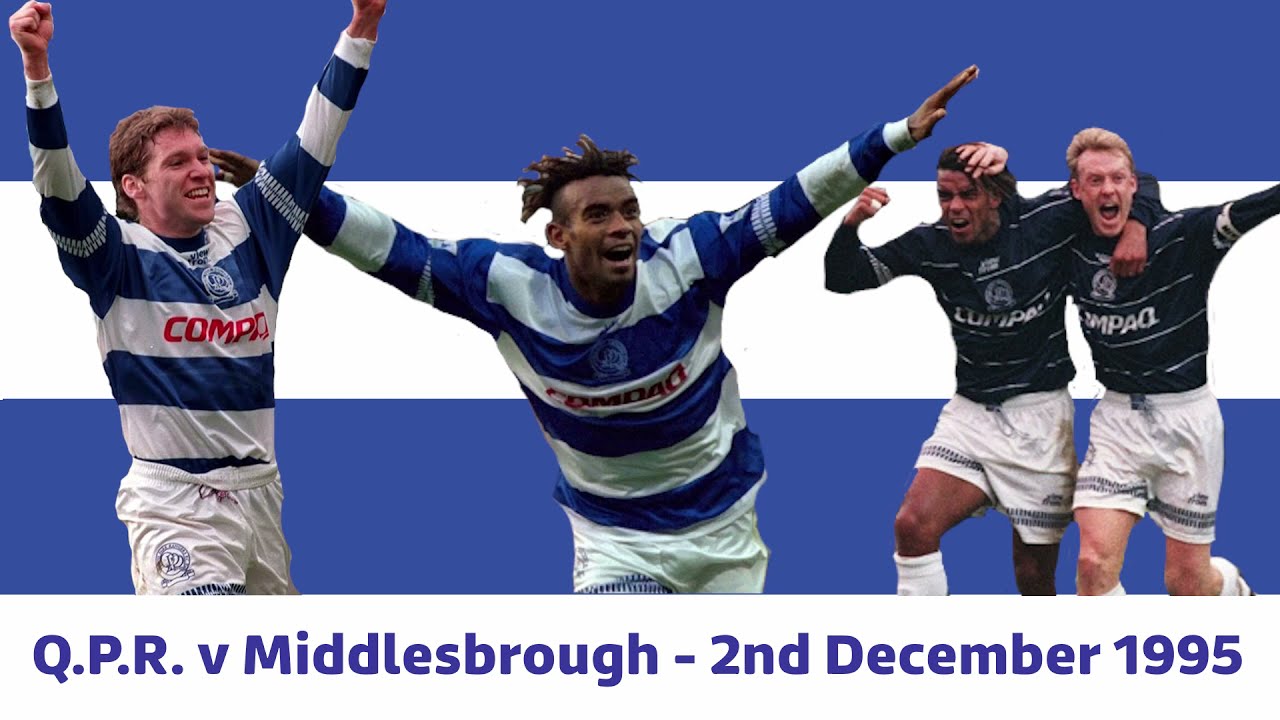 QPR v Middlesbrough - 1995/96
