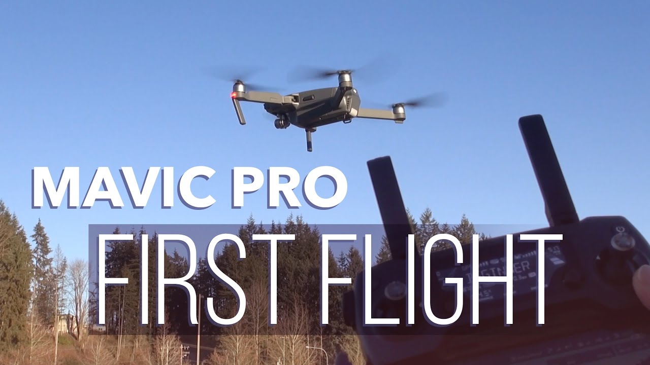 DJI Mavic Pro: Set Up & First Flight!