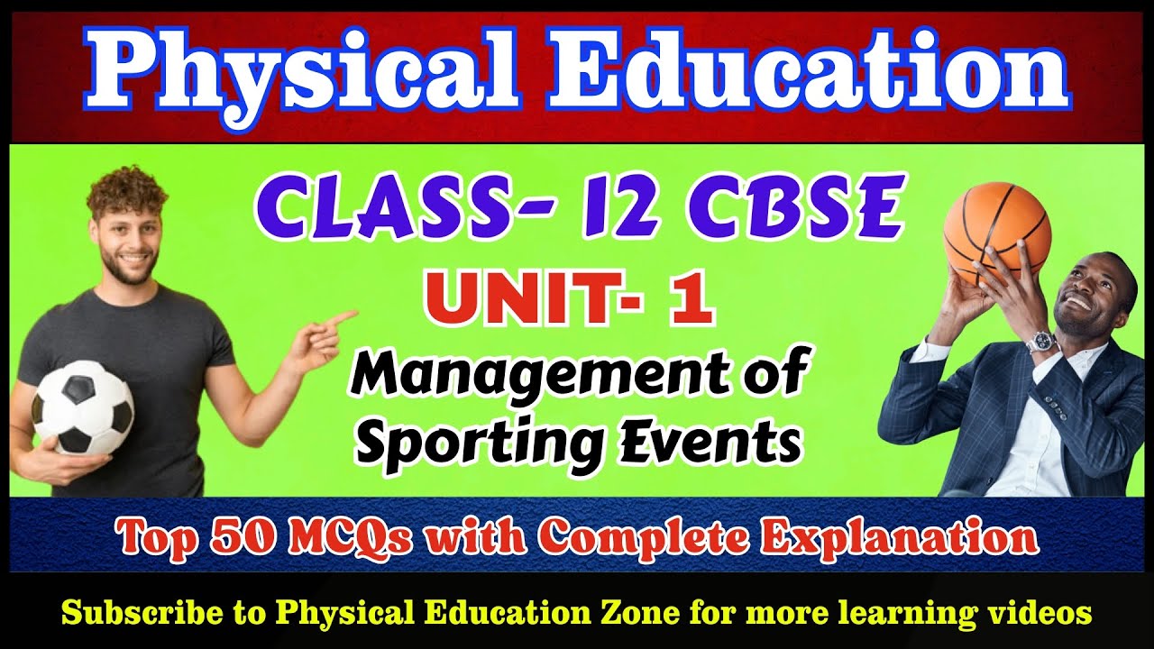 Physical Education Class 12 Unit 1| Changing Trends and Careers in Physical Education | Top MCQs
