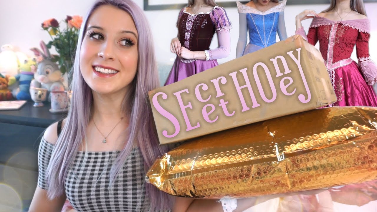 DISNEY Princess Dresses! || Secret Honey Unboxing and Try On!