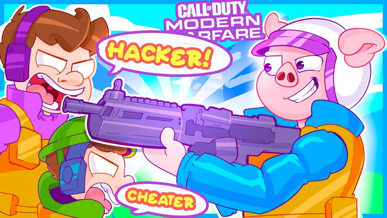 Modern Warfare but I make everyone angry and get called a hacker... *RAGE*