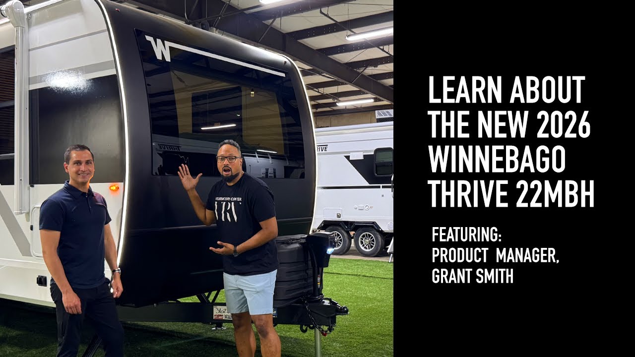 NEW! 2026 Winnebago Thrive 22MBH Bunkhouse In-Depth Tour at Winnebago | For Sale in Michigan