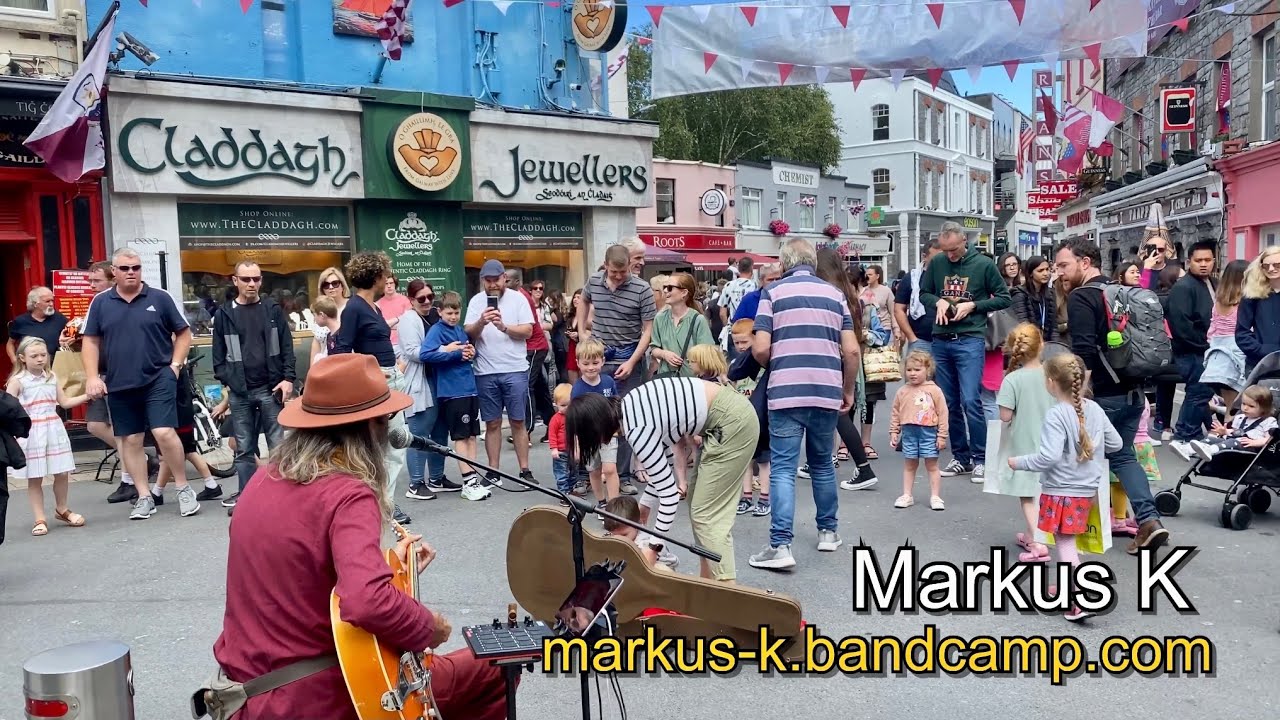 Busking in Galway Ireland - ‘Suzie Q’ from The Patreon Files album