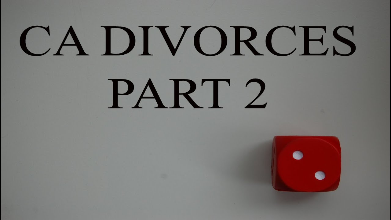 The CA Divorce Process - Part 2 of 5 - The Law Offices of Andy I. Chen