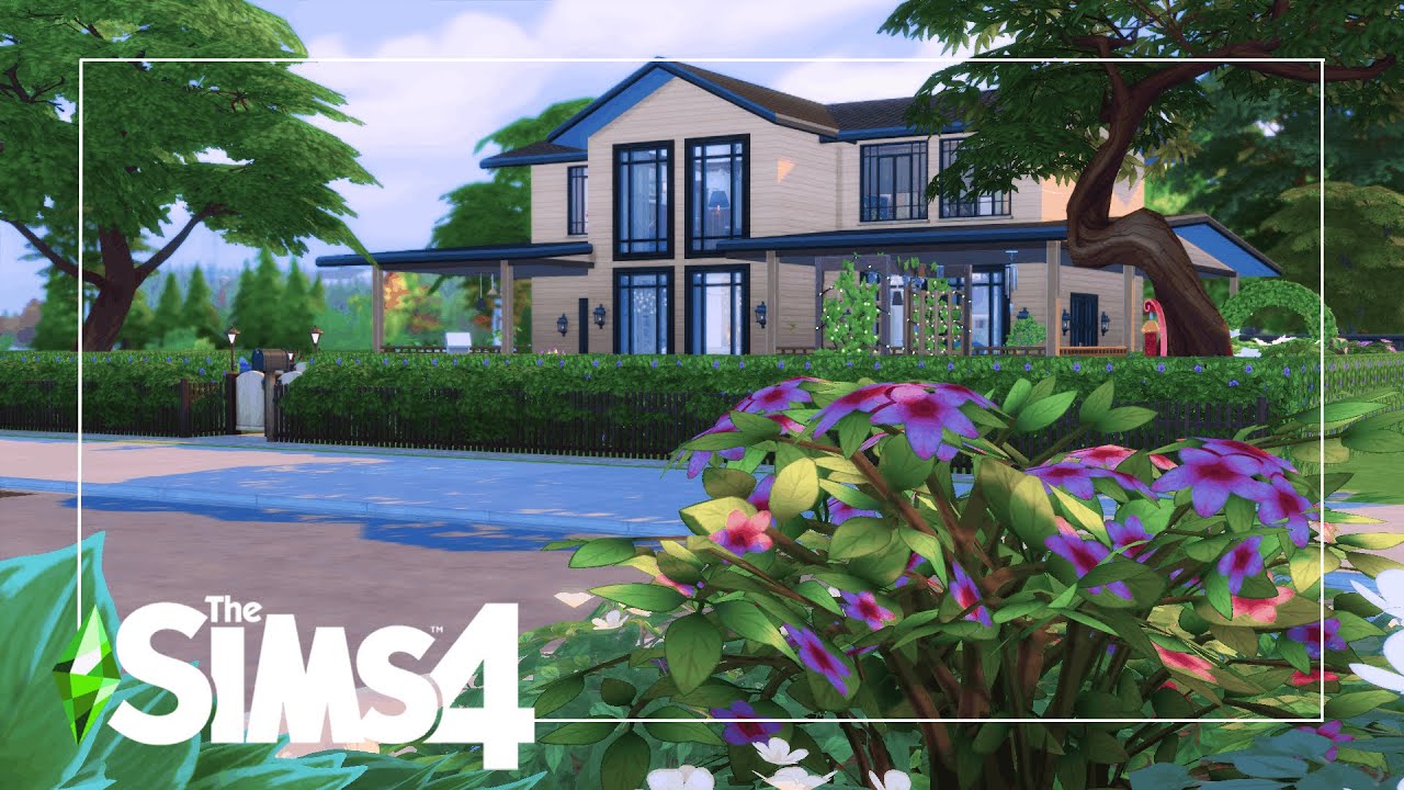 Сharming Family House | The Sims 4 | Stop Motion Build