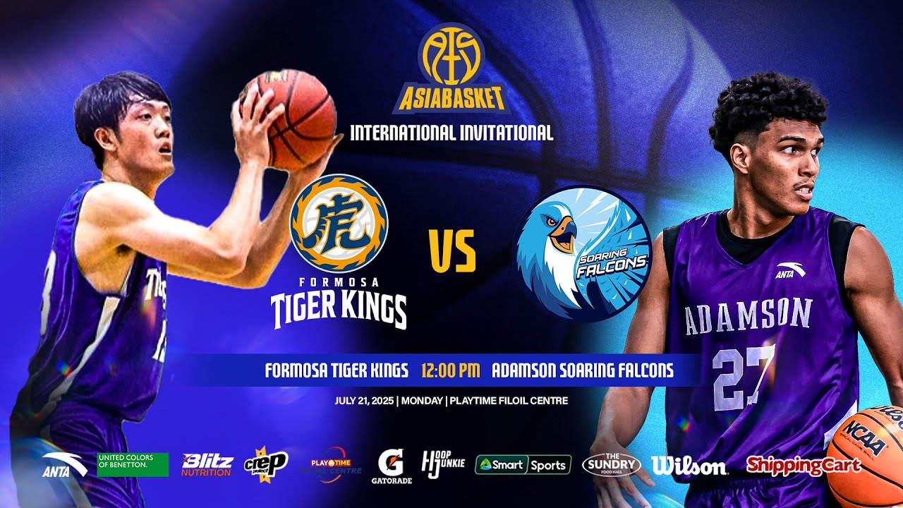 Adamson Soaring Falcons vs Formosa Tiger Kings | ASIABASKET 2025 International Invitational