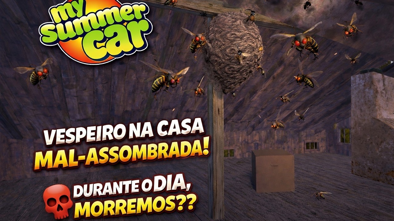 arriscamos tudo, e entramos na casa mal-assombrada, durante o dia.my summer car#10