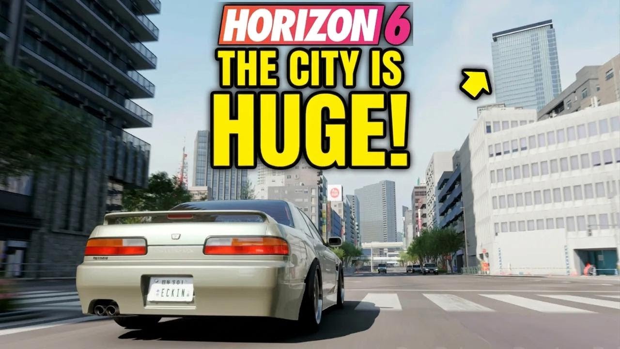 FORZA HORIZON 6: Exploring Tokyo &mdash; It's Huge!