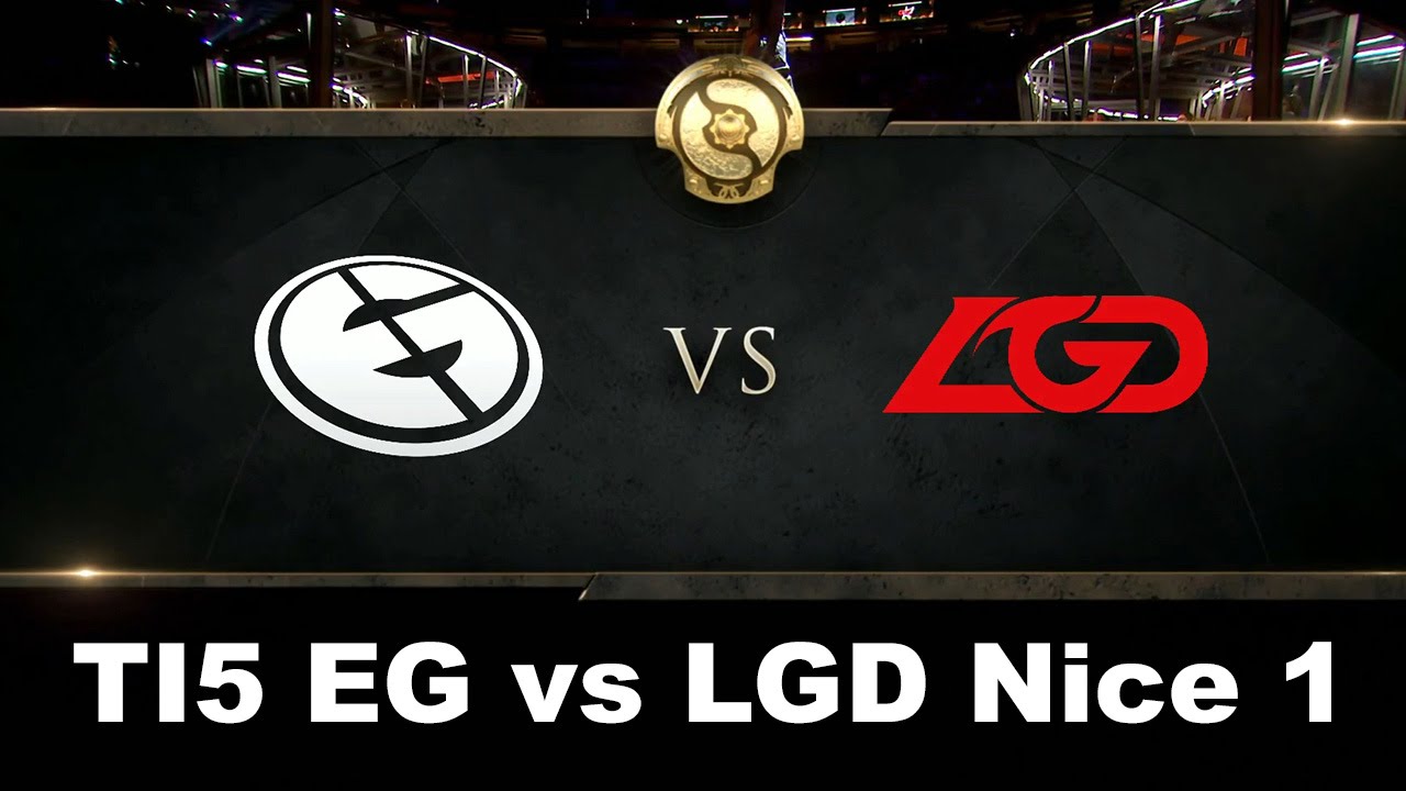 EG vs LGD - Lower Bracket Final TI5 Dota 2
