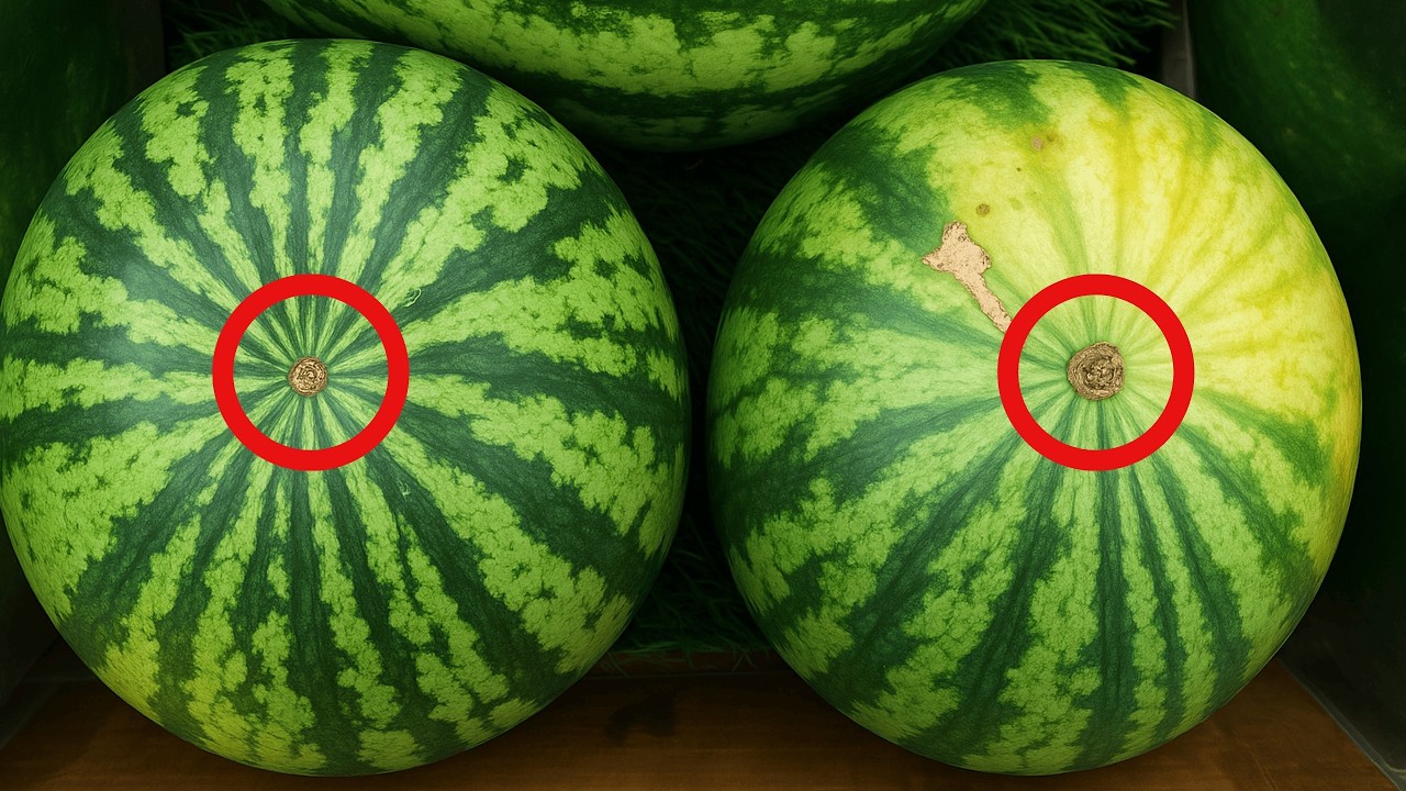 How to Pick a Sweet and Juicy Watermelon | Stop Cutting Watermelon the Old Way