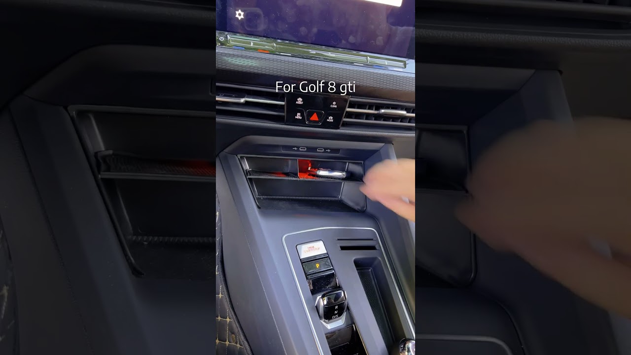 Transform Your VW GOLF 8 GTI Interior: Unleash the Power of Organization! #ruiya #ruiyaone
