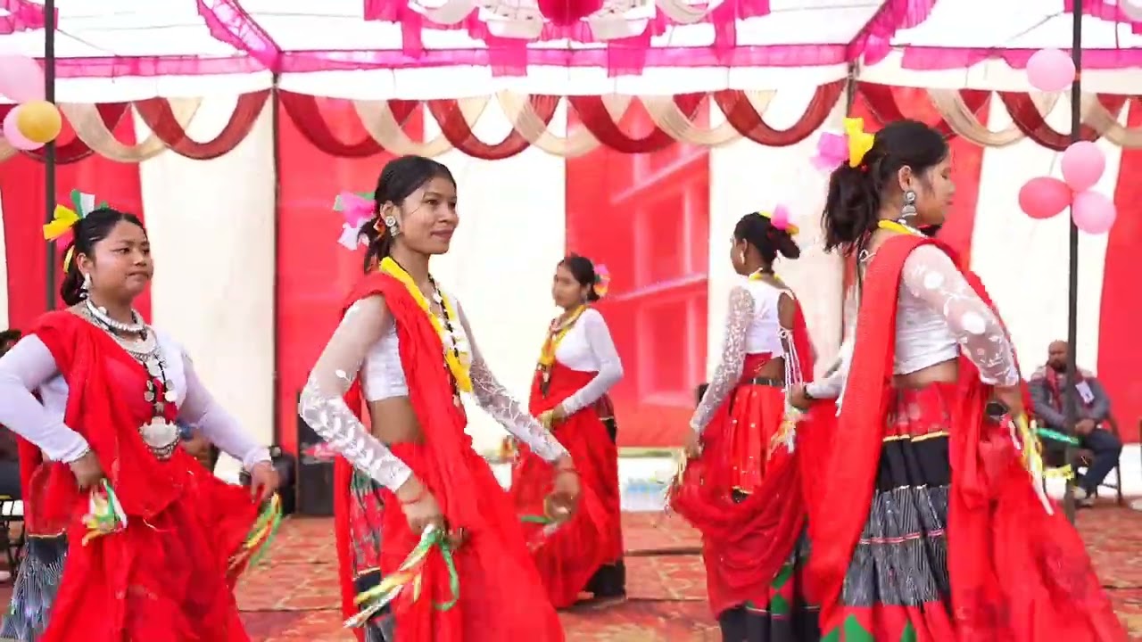SAKIRI GALIYA MA || THARU CULTURE SONG ||BMC TIKAPUR || STAGE PERFORMANCE || DARK SHADOW