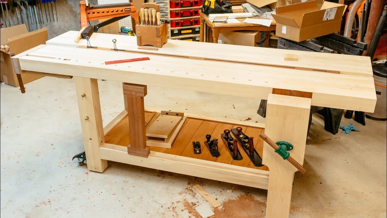Workbench Tour: Benchcrafted-ish Split-top Roubo