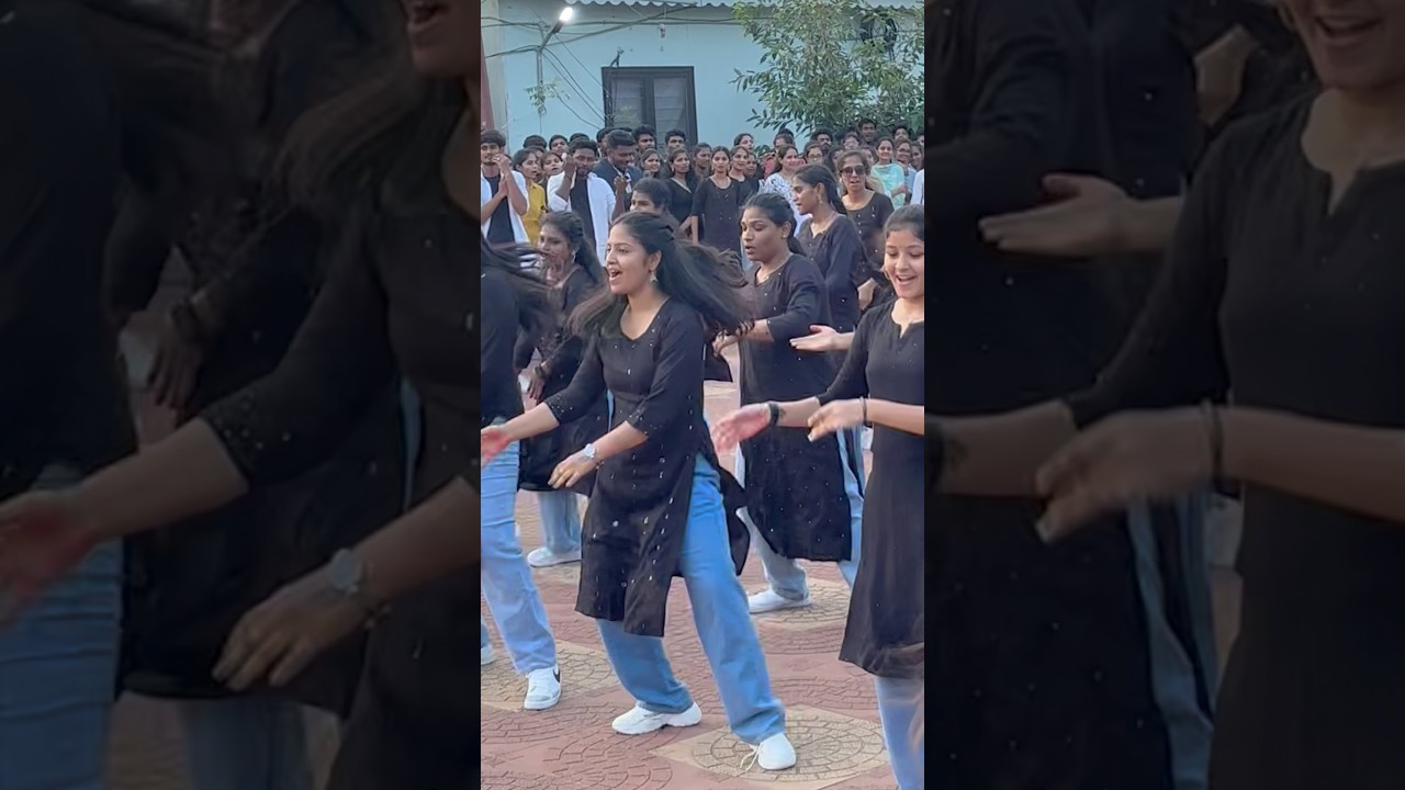 Golden sparrow&hellip;🖤🤍#dance #farewellvibes #collegefest #enjoyment #goldensparrow