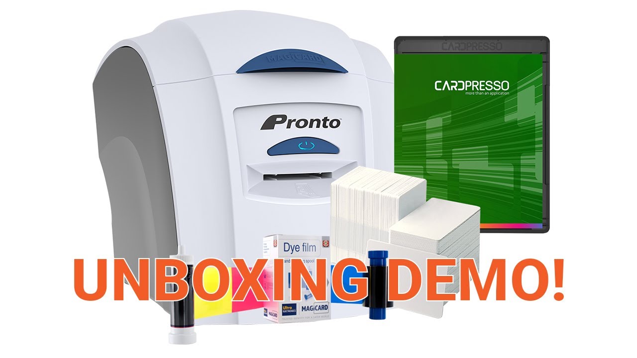 MAGICARD PRONTO UNBOXING AND START (ITA)