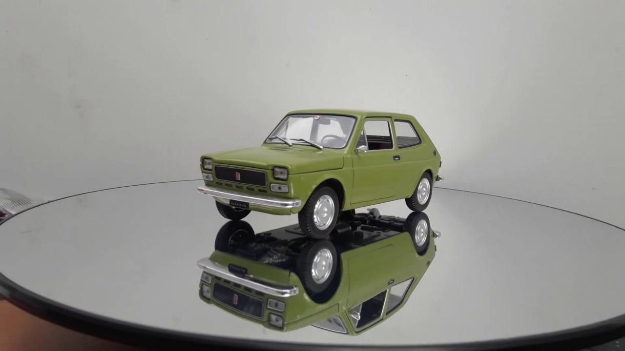 FIAT - 127 1971 1/24 Leo Models , QUATTRORUOTE COLLECTION - diecast24.blogspot.com.es