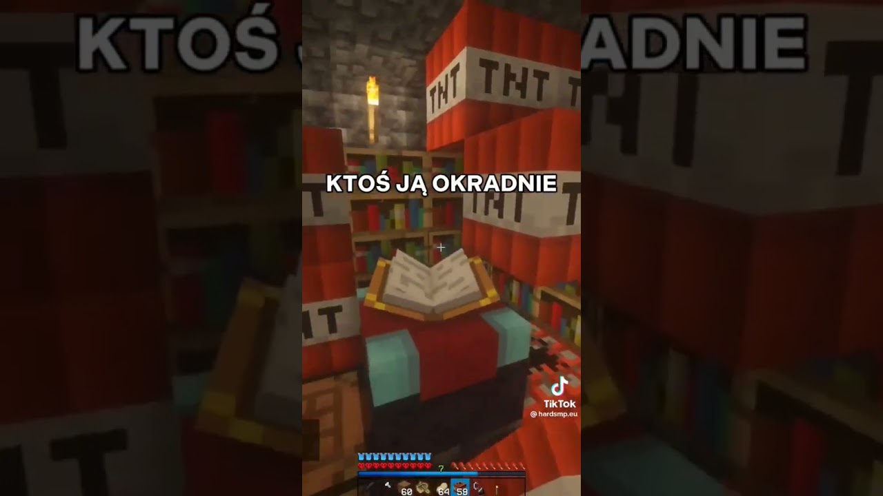 zdominuj ten serwer hardcore! IP: HARDSMP.EU #polskiserwer #minecraft #hardsmp #gaming #smp