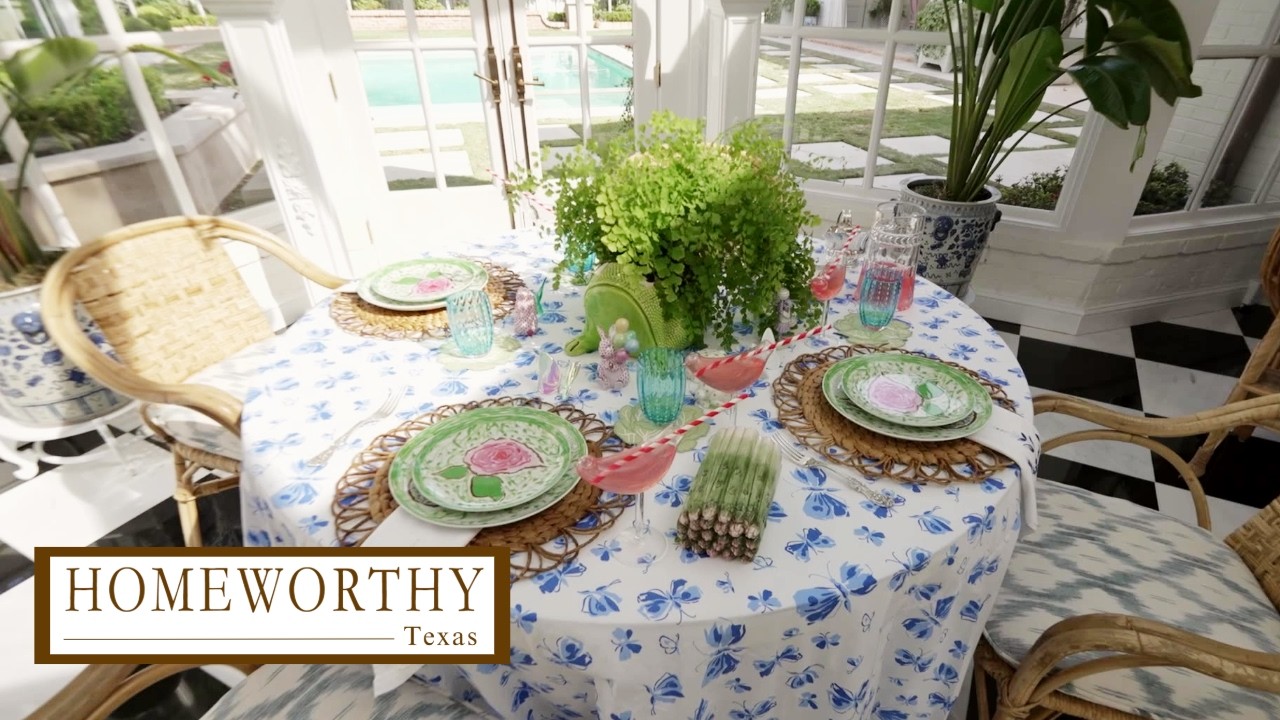 TEXAS HOUSE TOUR | Spring Tablescapes with Courtney Petit + Amazing China Closet