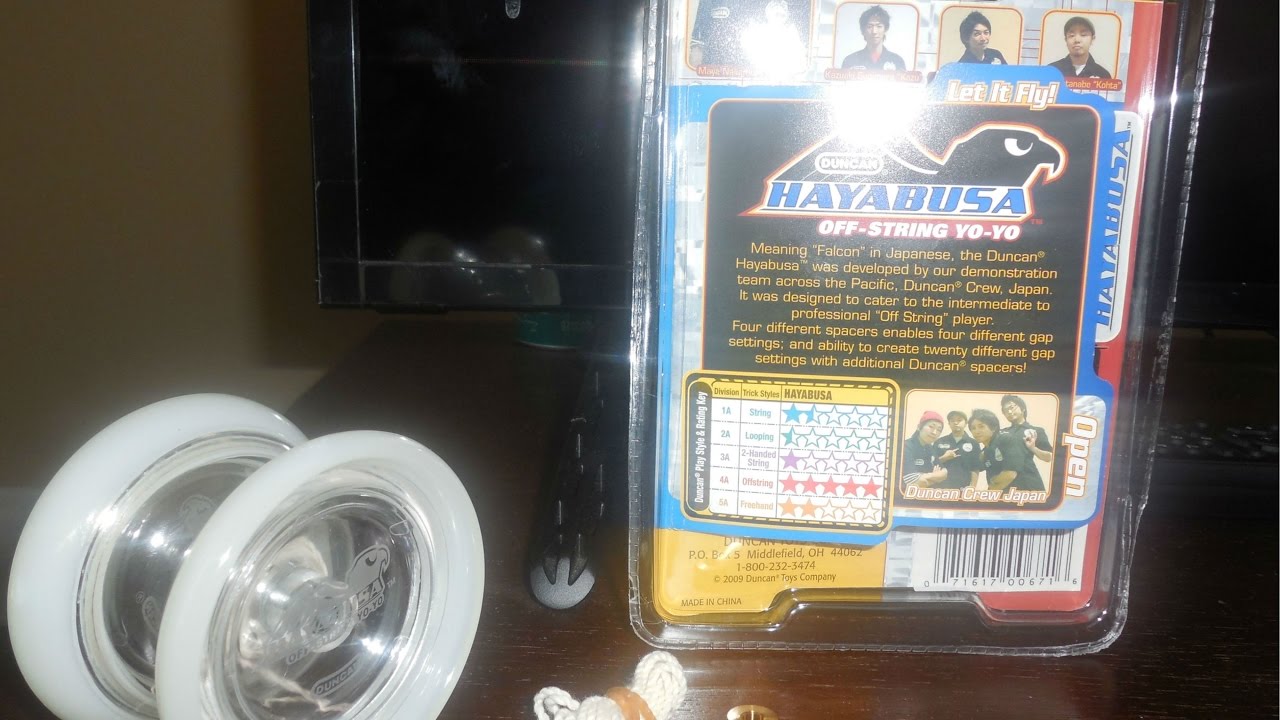 4A Yo-yo Revien Unboxing : Duncan HAYABUSA off- string yo-yo
