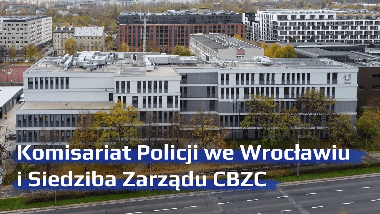 Komisariat Policji we Wrocławiu i Siedziba Zarządu CBZC w technologii modułowej