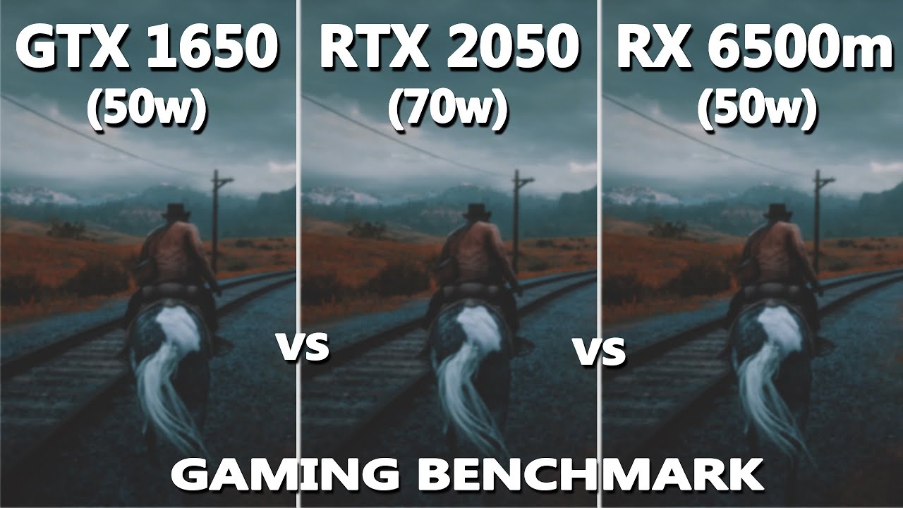 Laptop GTX 1650 vs RTX 2050 vs RX 6500M Gaming Benchmark Test in 2024 | Which one is better?
