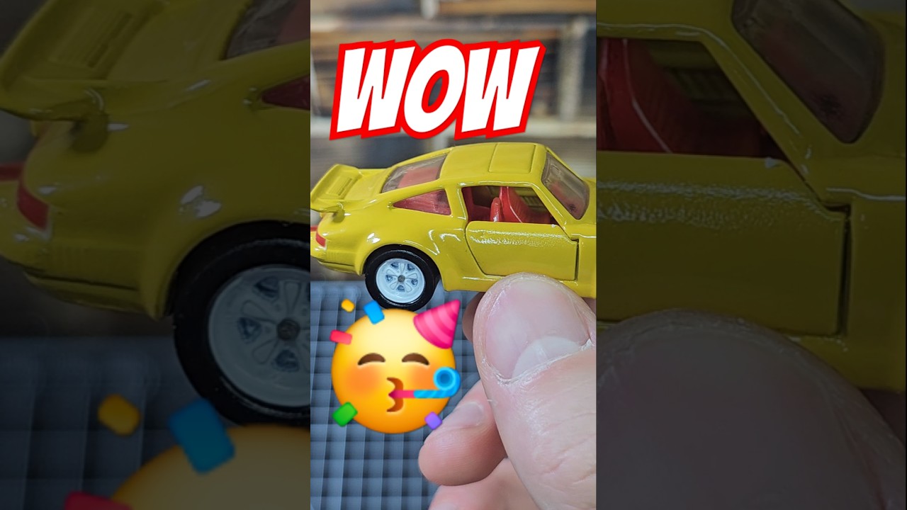 Old matchbox car restoration. 