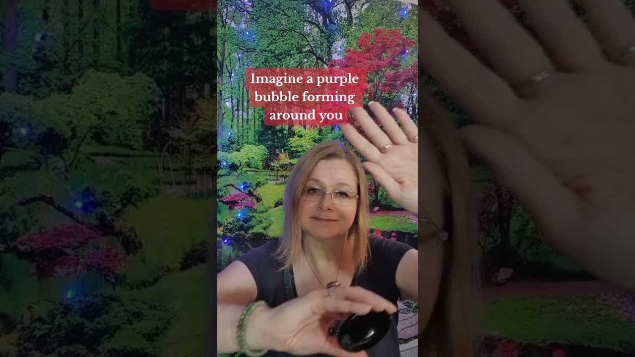 Protection from others toxic energy. Reiki asmr black obsidian crystal healing