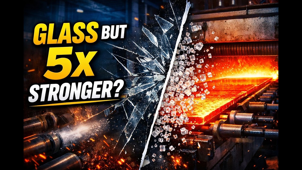 How Toughened Glass Is Made | Complete Tempered Glass Manufacturing Process