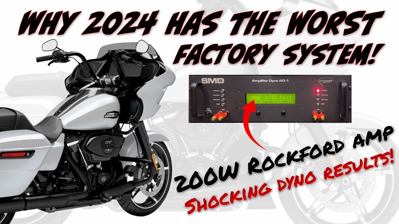 2024 Harley Davidson® Amp Dyno Results - Why this is the Worst Factory System Released to Date
