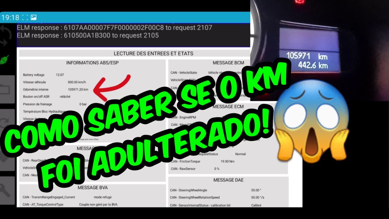 Como ver o Km REAL do carro em casa! Veja se o painel foi adulterado!