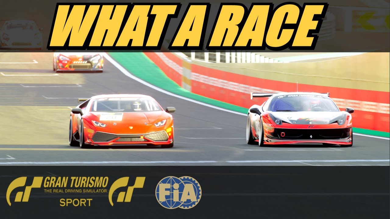 GT Sport Incredible Podium Battle - FIA Manufacturer Highlights