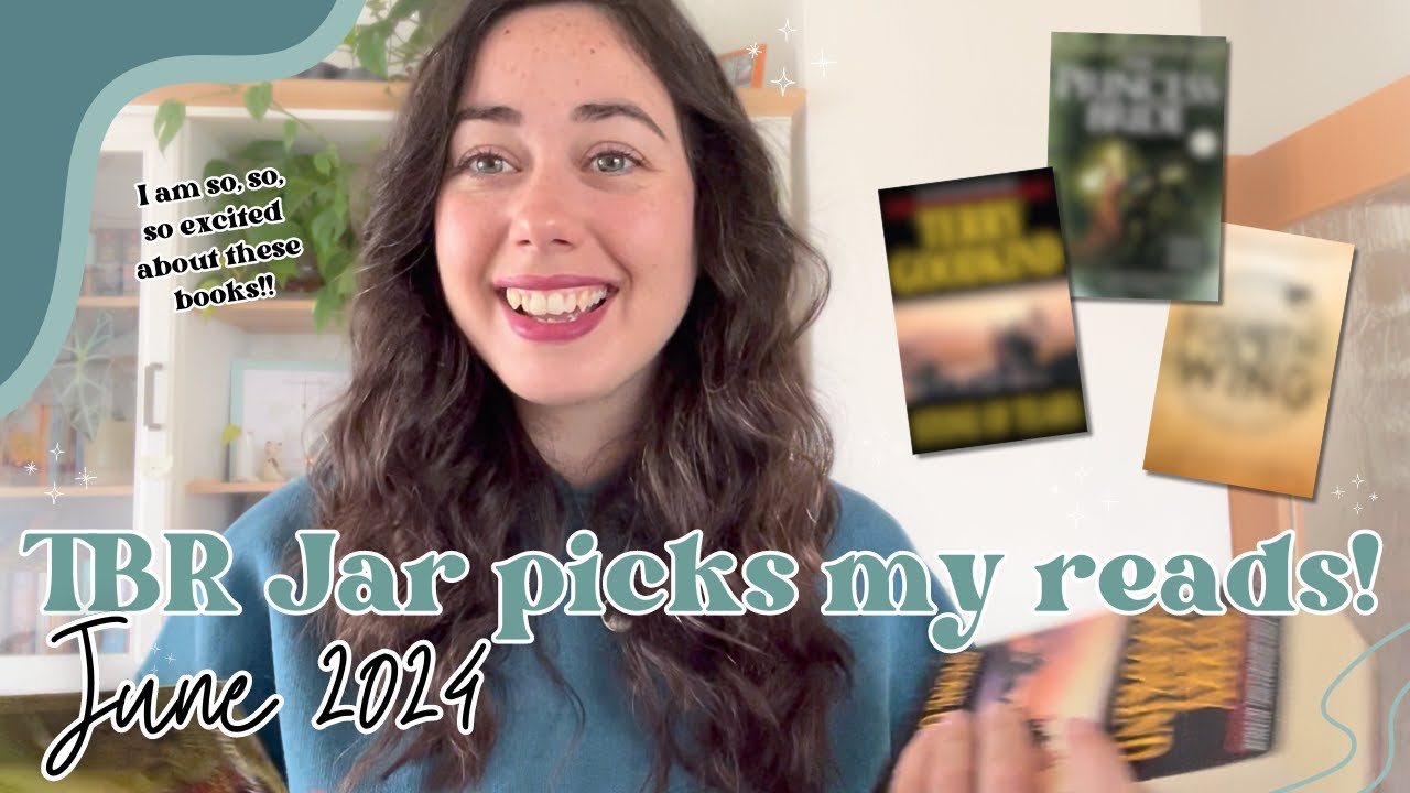 My TBR Jar Picks My June Reads! | Deciding what new books to read from my TBR in June 2024