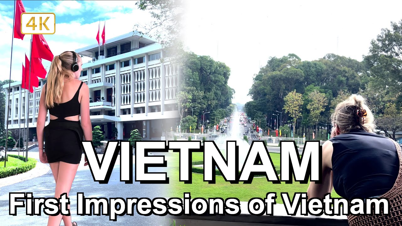 First Impressions of Vietnam, Ho Chi Minh City | Travel Vietnam 【🇻🇳4K】