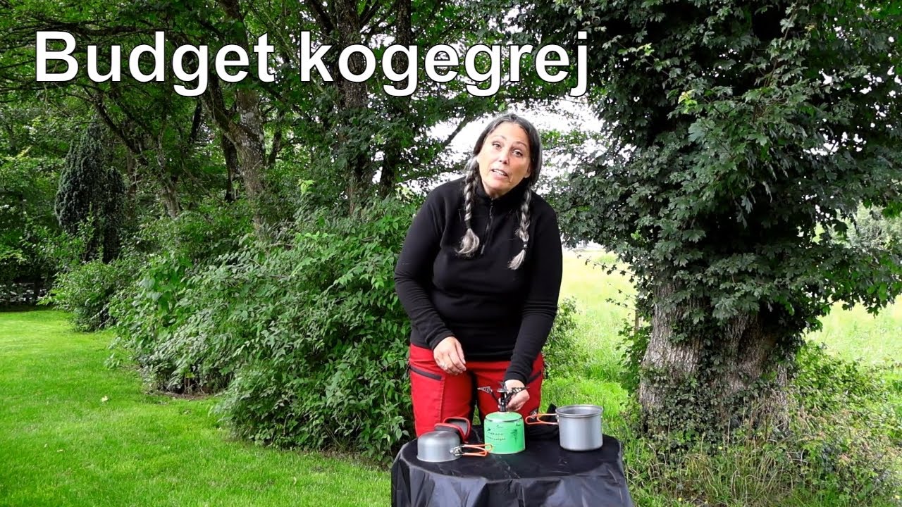 Budget kogegrej til vandretur ll Robens Firefly ll Koges&aelig;t Biltema ll