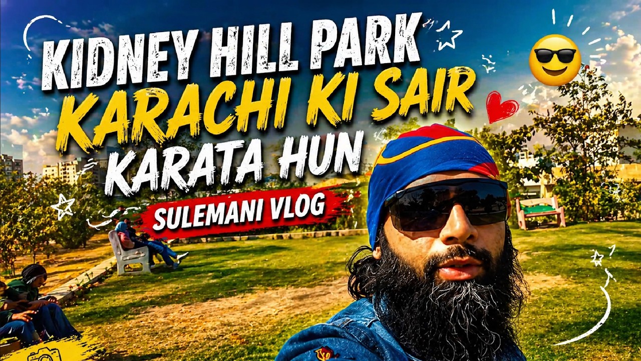 Sulemani Vlog: Kidney Hill Park Adventure on a Saturday with our Kids.