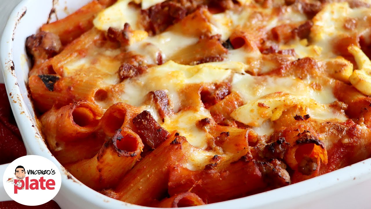 THIS is How to Make BAKED ZITI / RIGATONI (Pasta al Forno)