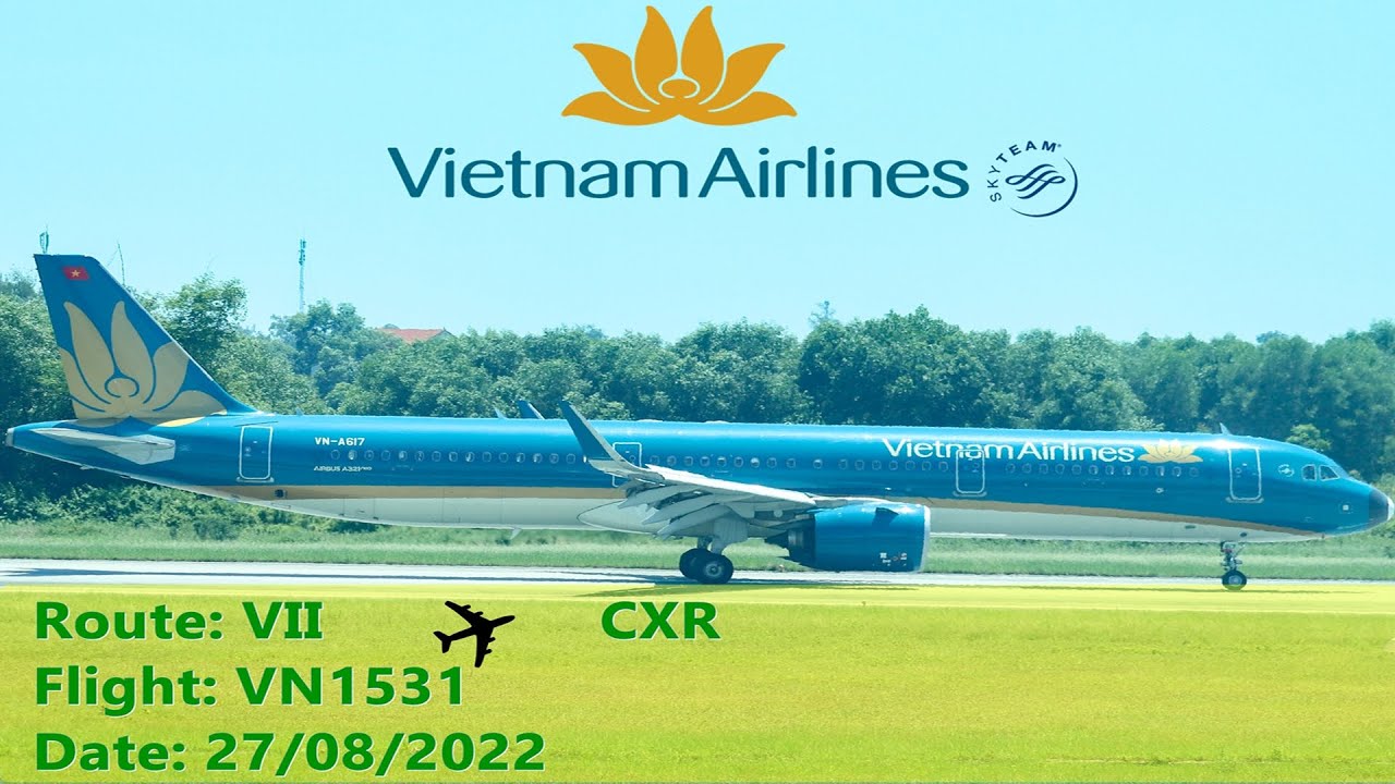 Vietnam Airlines A321NEO Flight VN1530 From Vinh to Nha Trang Cam Ranh (27/08/2022)
