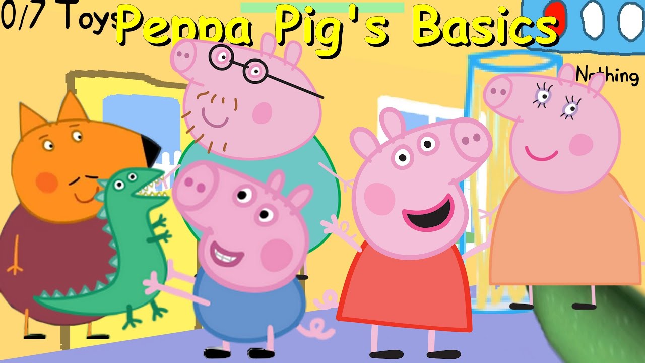 Основы Peppa Pig - Мод Baldi's Basics