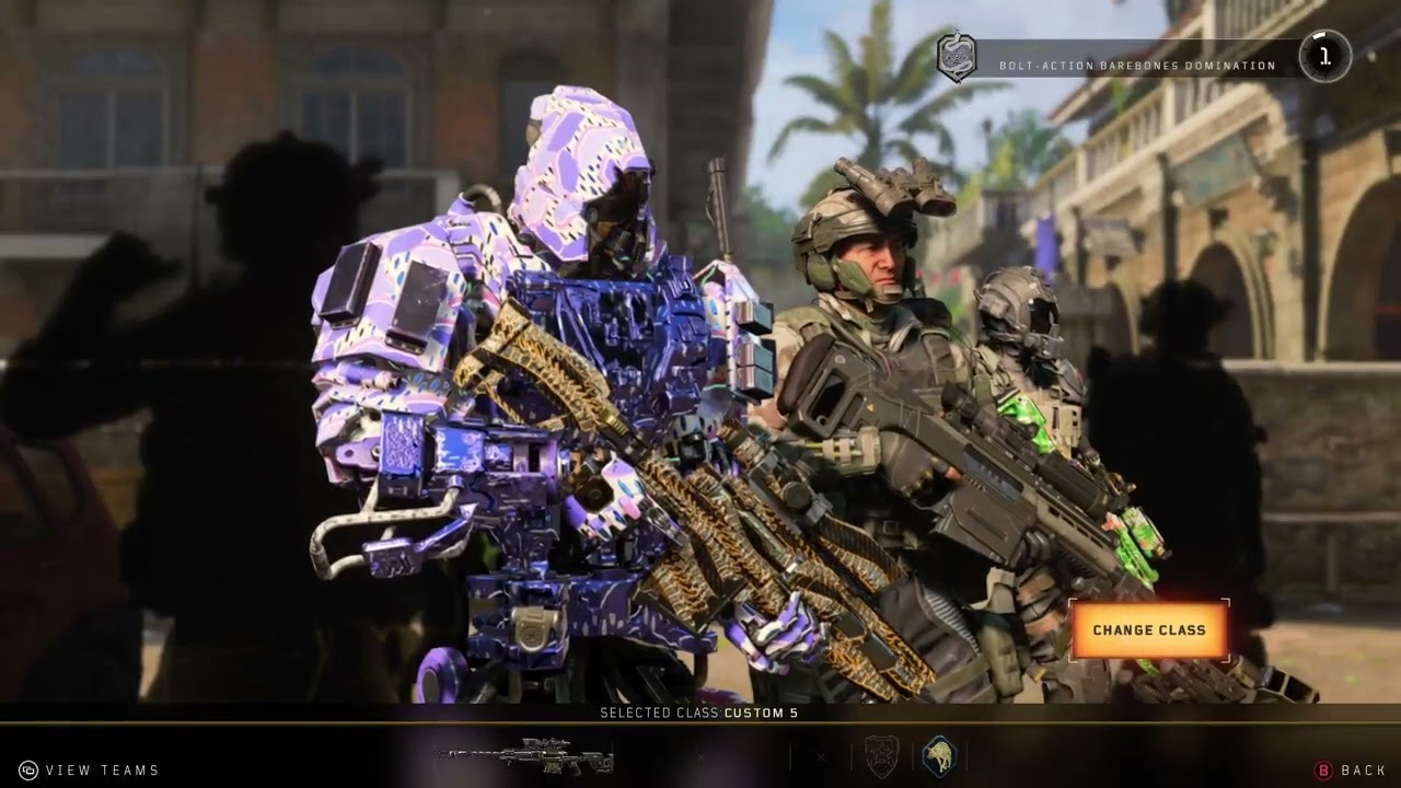 Black ops 4: Golden Locus sniper is finally done UGH(Class setup