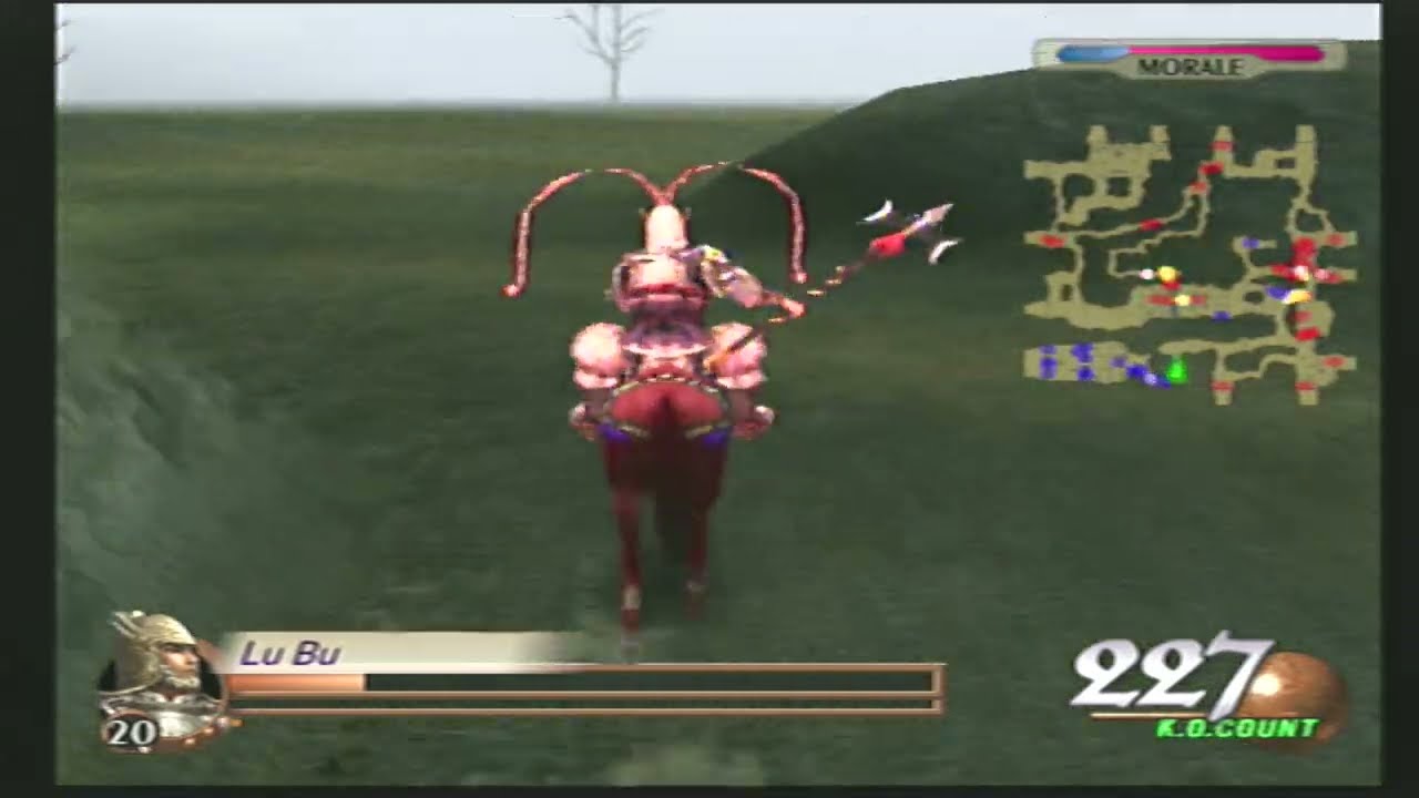 Dynasty Warriors 3 XL: Very Hard Musou Mode - Lu Bu #1: Hu Lao Gate