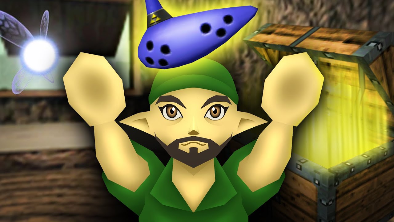 ocarina of time pero los objetos están randomizados