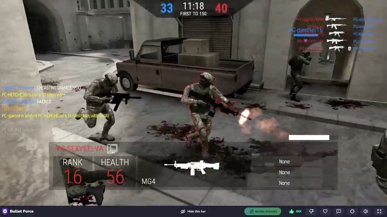 LIVE Bullet Force Online Gameplay-Intense Multiplayer Battles Epic Kills & Pro FPS Action|Video Game