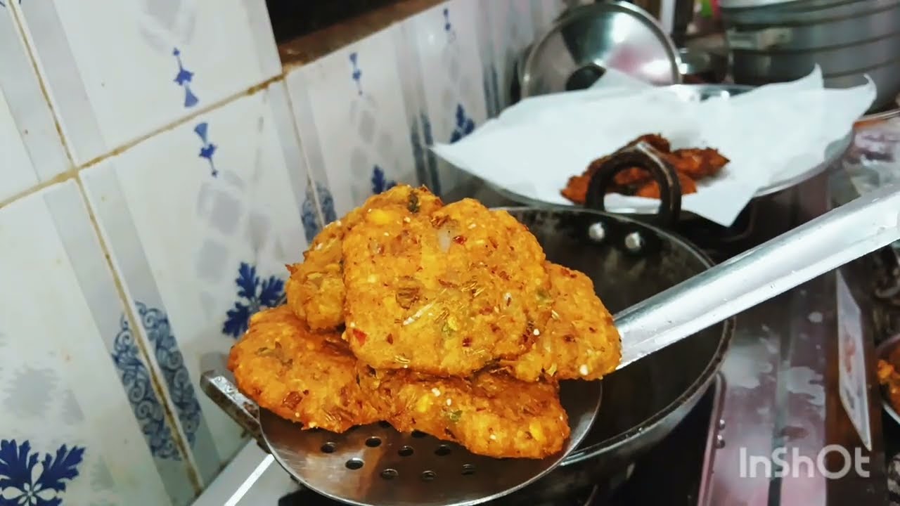 இவ்வளவு கிரிஸ்பியா?!🔥வாழ பூ வடை/Banana Flawer vadai thamil/Healthy Evening Snacks.