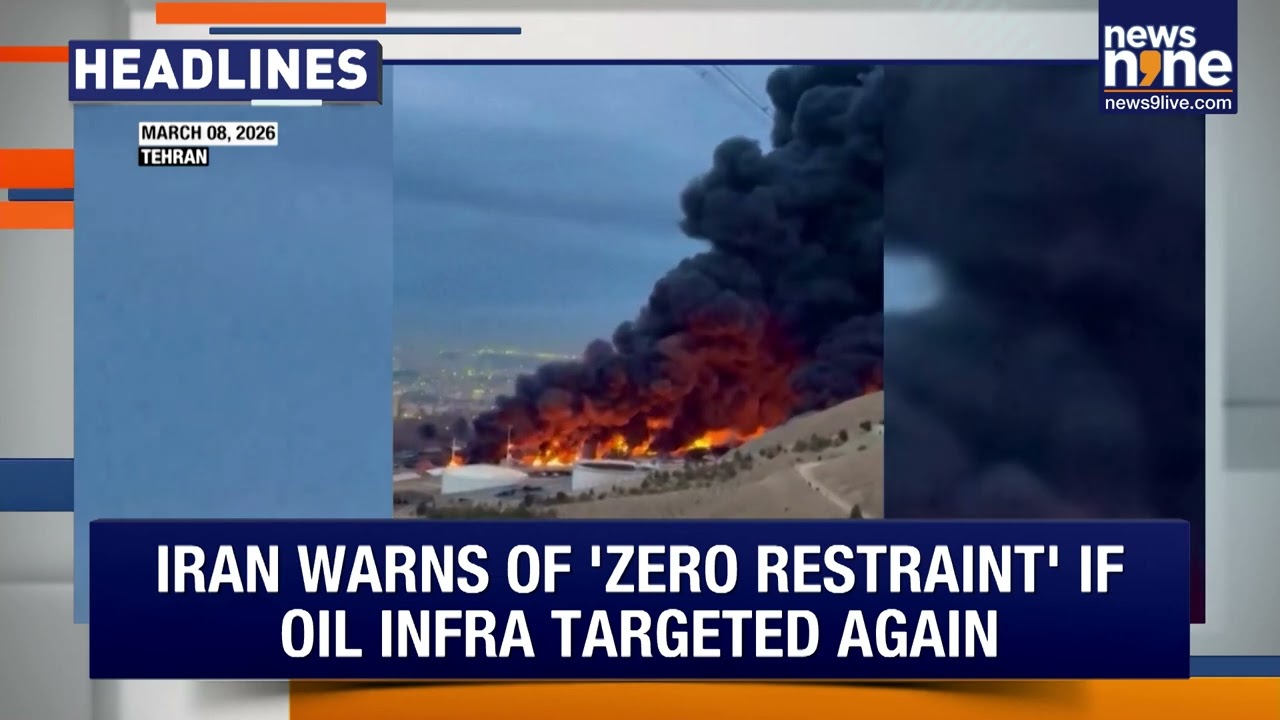 Israel-Iran War Escalates: Haifa Hit, US F-35 Damaged, Qatar LNG Crisis, Trump Reacts | News9
