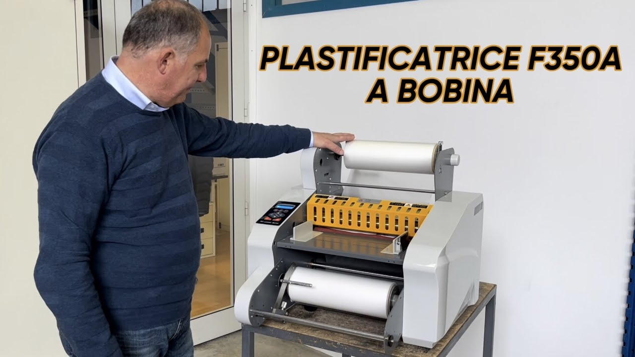PLASTIFICATRICE F350A a bobina | POLIGRAF
